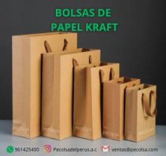 BOLSA DE PAPEL KRAFT